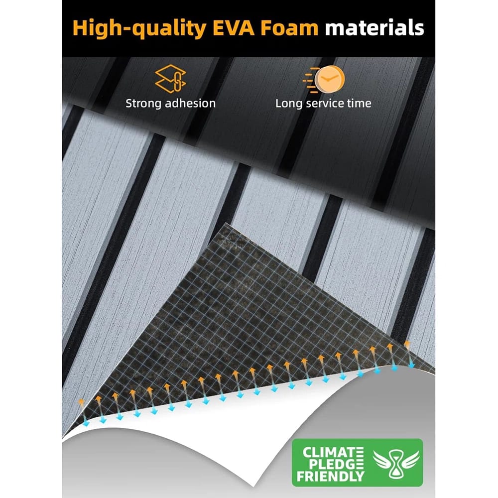 ACOWAY Foam Boat Flooring Decking Sheet 16"x 94'', Gray