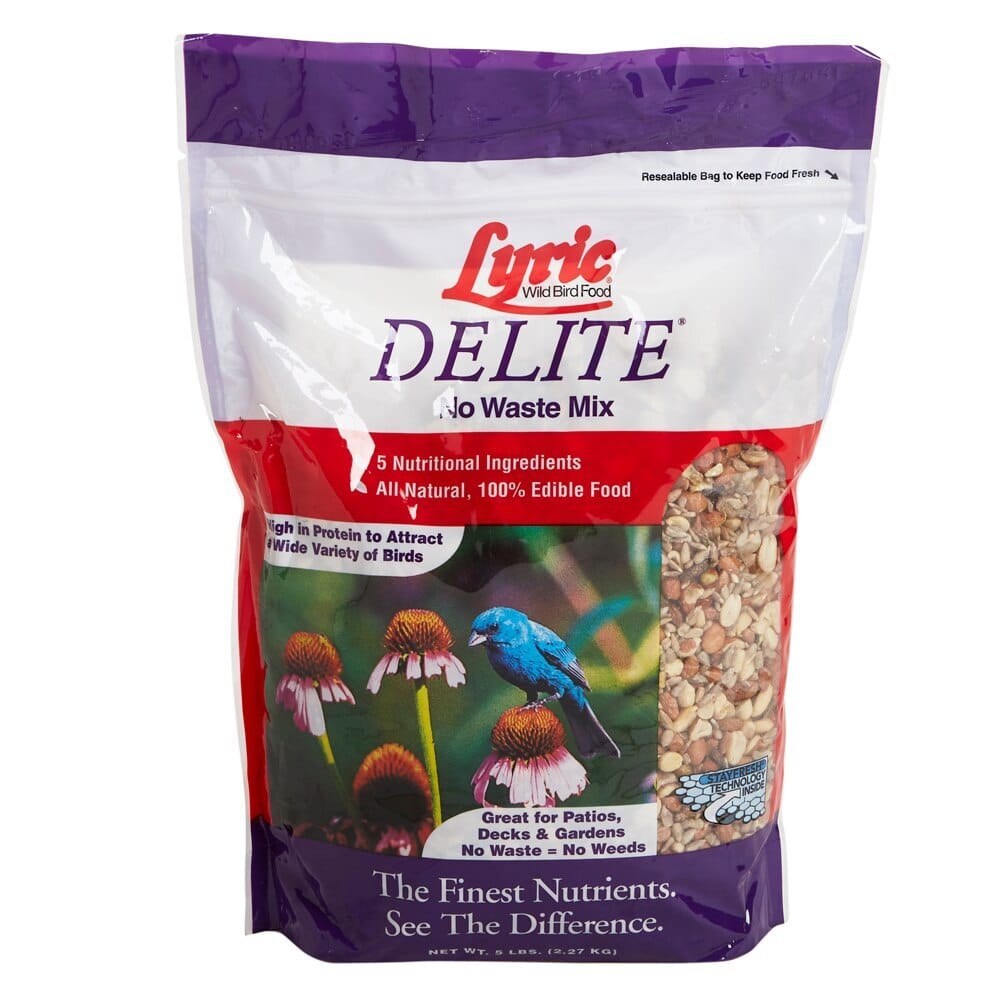 Lyric Delite No Waste Mix Bird Seed, 5 lbs.