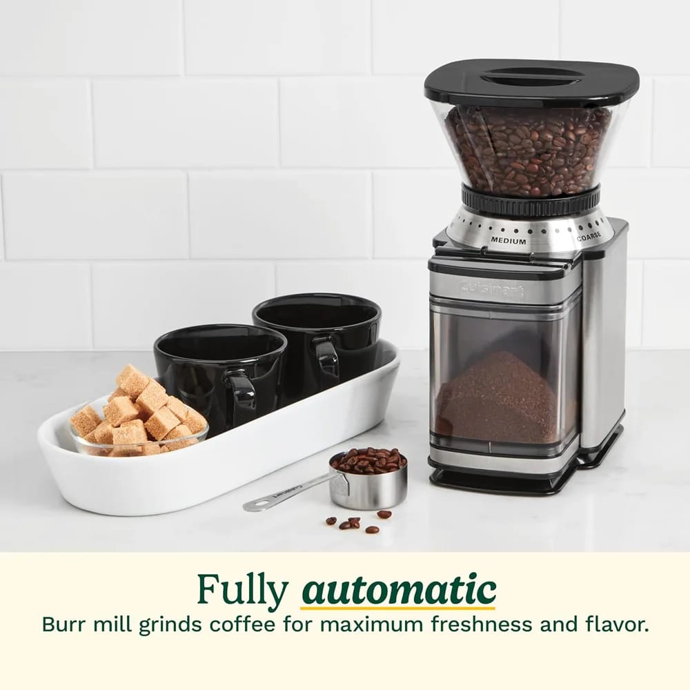 Cuisinart Electric Burr One-Touch Coffee Grinder (Factory Refurbished)