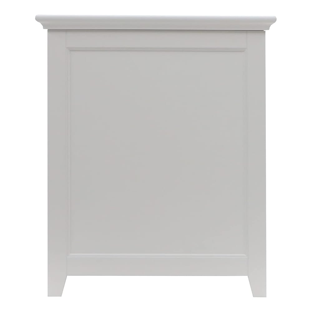 Shaker Style Hamper, White