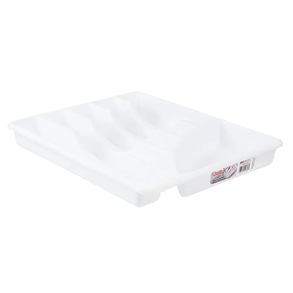 Sterilite Cutlery Tray, 6 Compartment