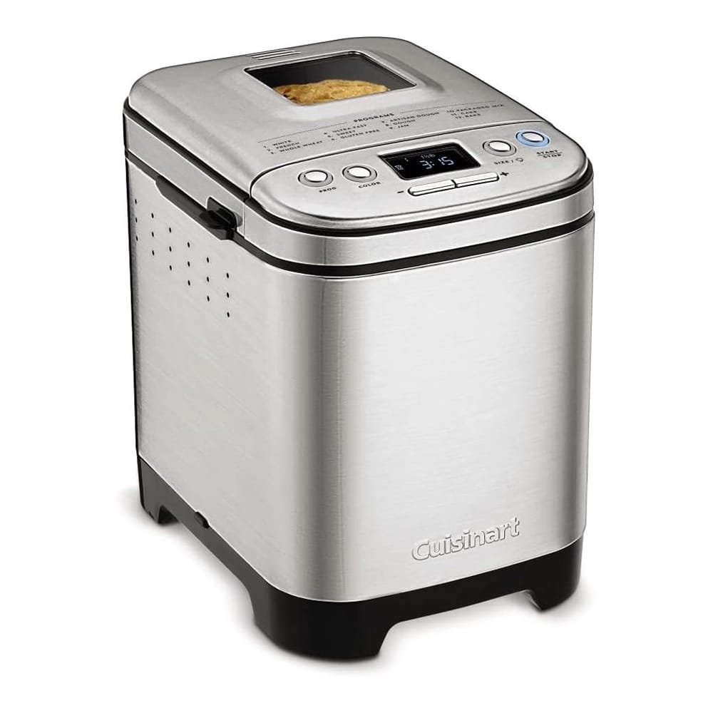 Cuisinart Compact Automatic Bread Maker, Silver/Black