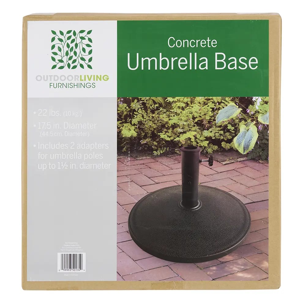Outdoor Living Concrete Umbrella Base, 22 lbs.