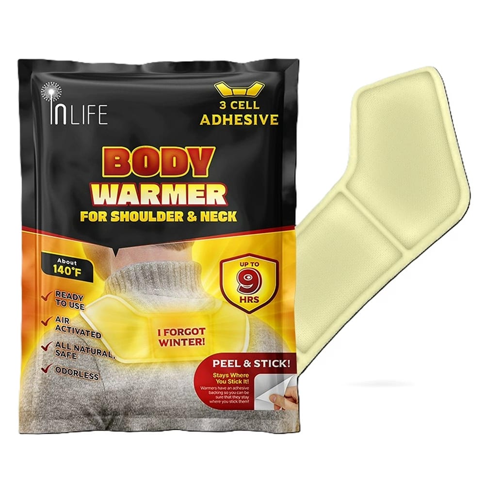 Inlife Body Warmer for Shoulders & Neck, 20 Pack