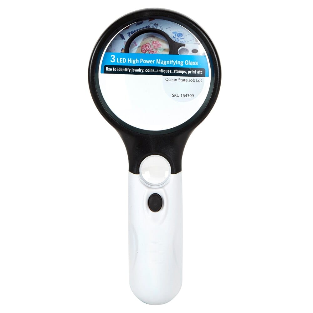 High Power Magnifying Glass with LED