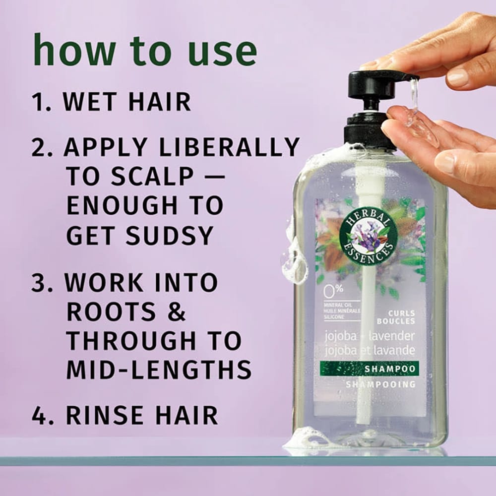 Herbal Essences Jojoba Oil & Lavender Curls Shampoo, 29.2 fl oz