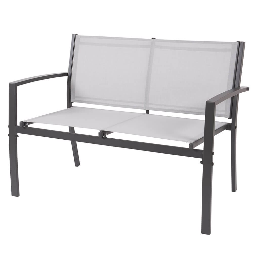 4-Piece Patio Chat Set, Gray