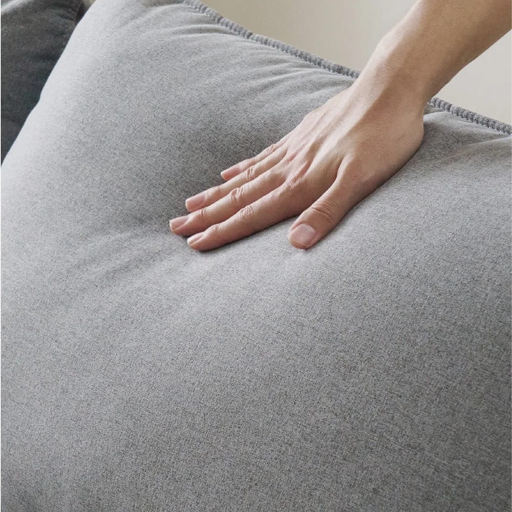 Zinus Upholstered Mid-Century Modern Sofa, Gray