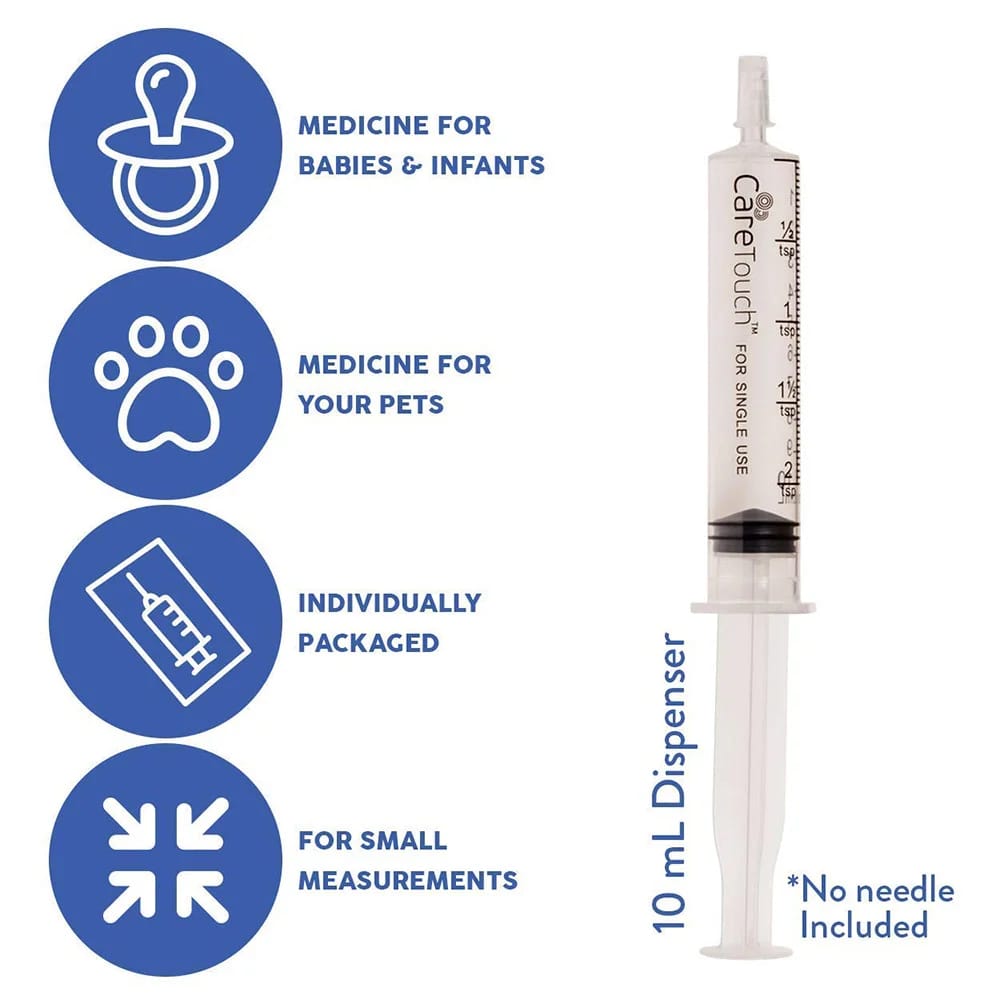 Care Touch 10 ml Oral Dispenser, 100 Count