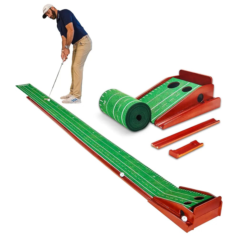 Perfect Practice XL Indoor Golf Putting Mat, 15' x 6"