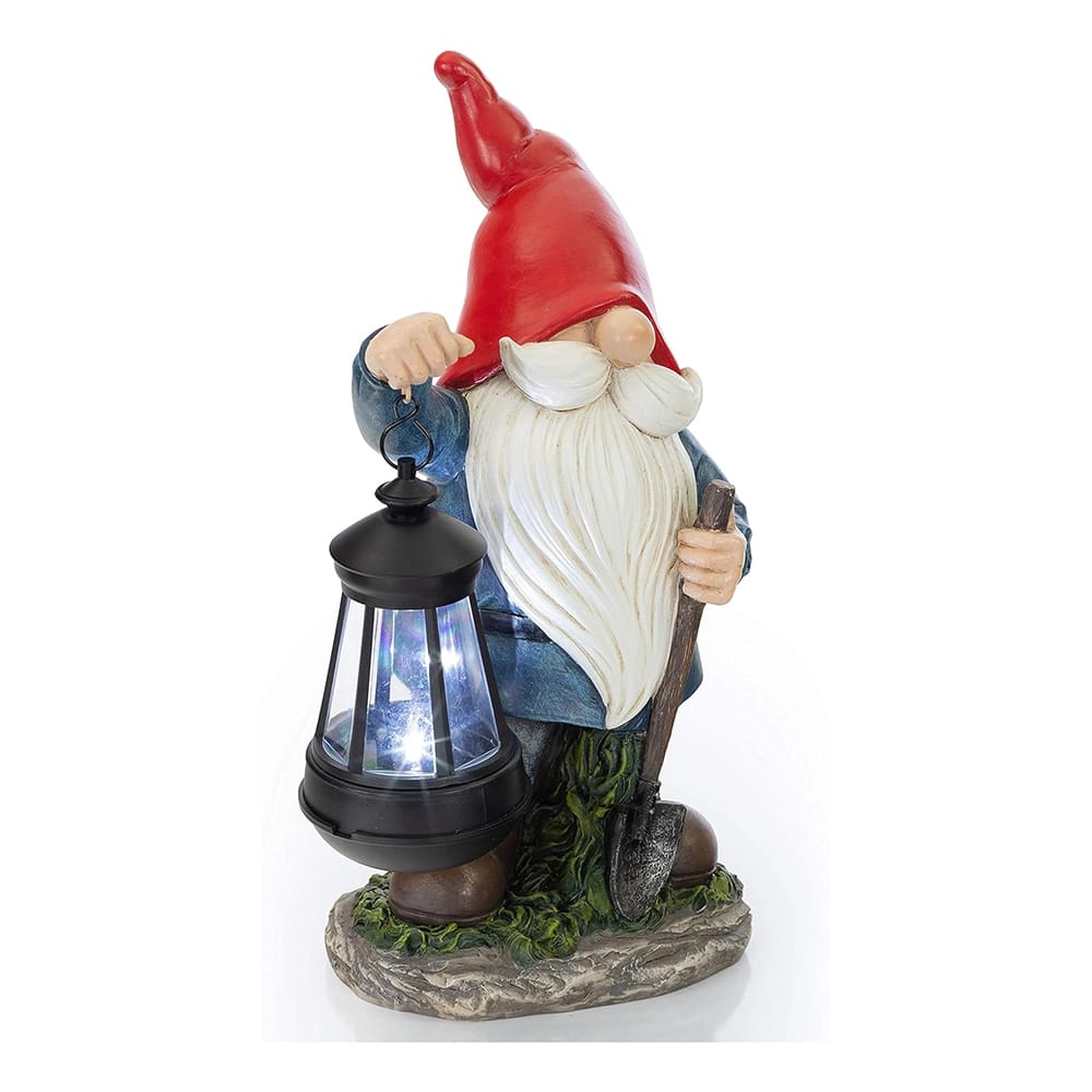 VP Home Garden Gnome with Lantern