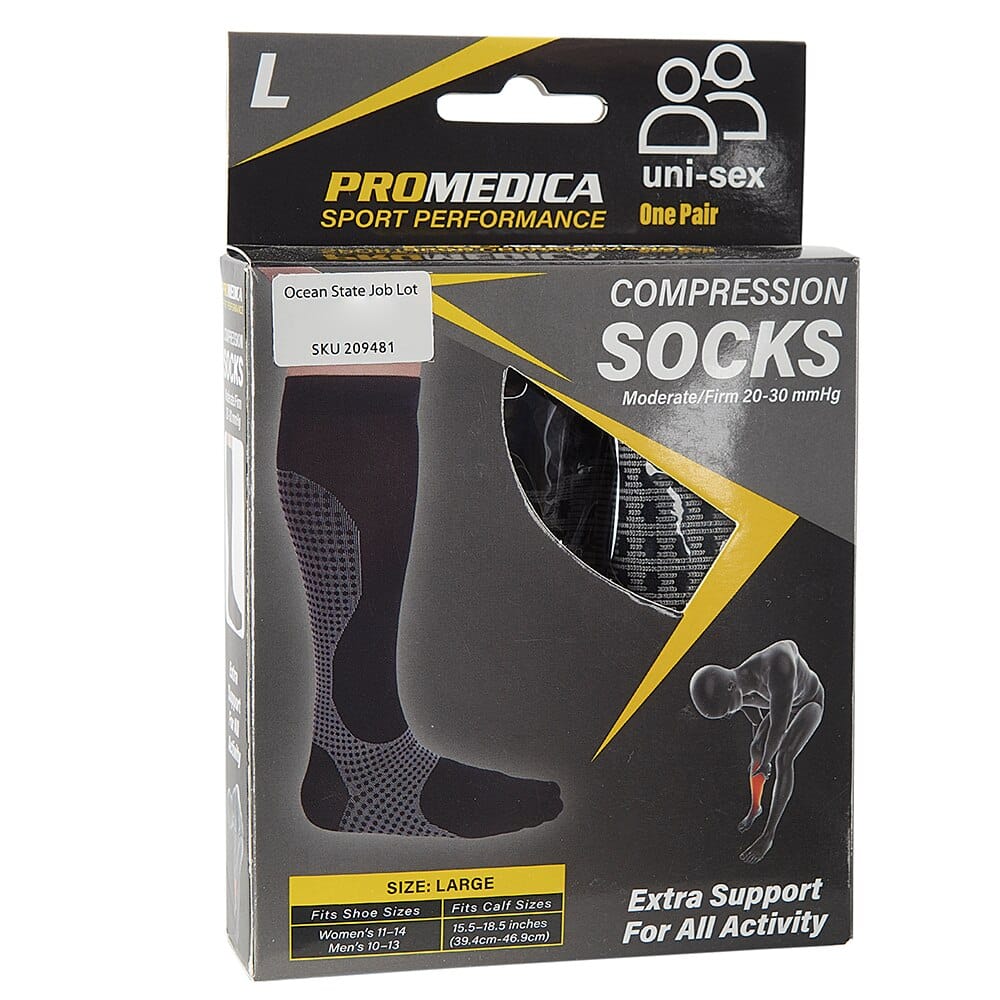 Promedica Sport Performance Uni-Sex Compression Socks, Large