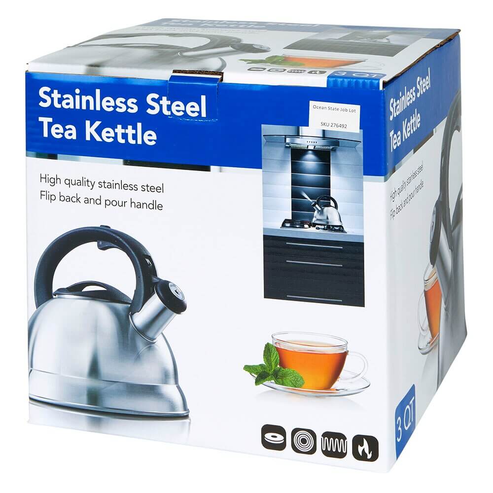 Stainless Steel 3 Qt Tea Kettle