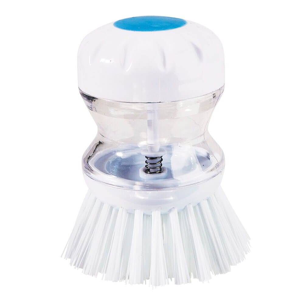 Gleam Dish Brush with Soap Dispenser