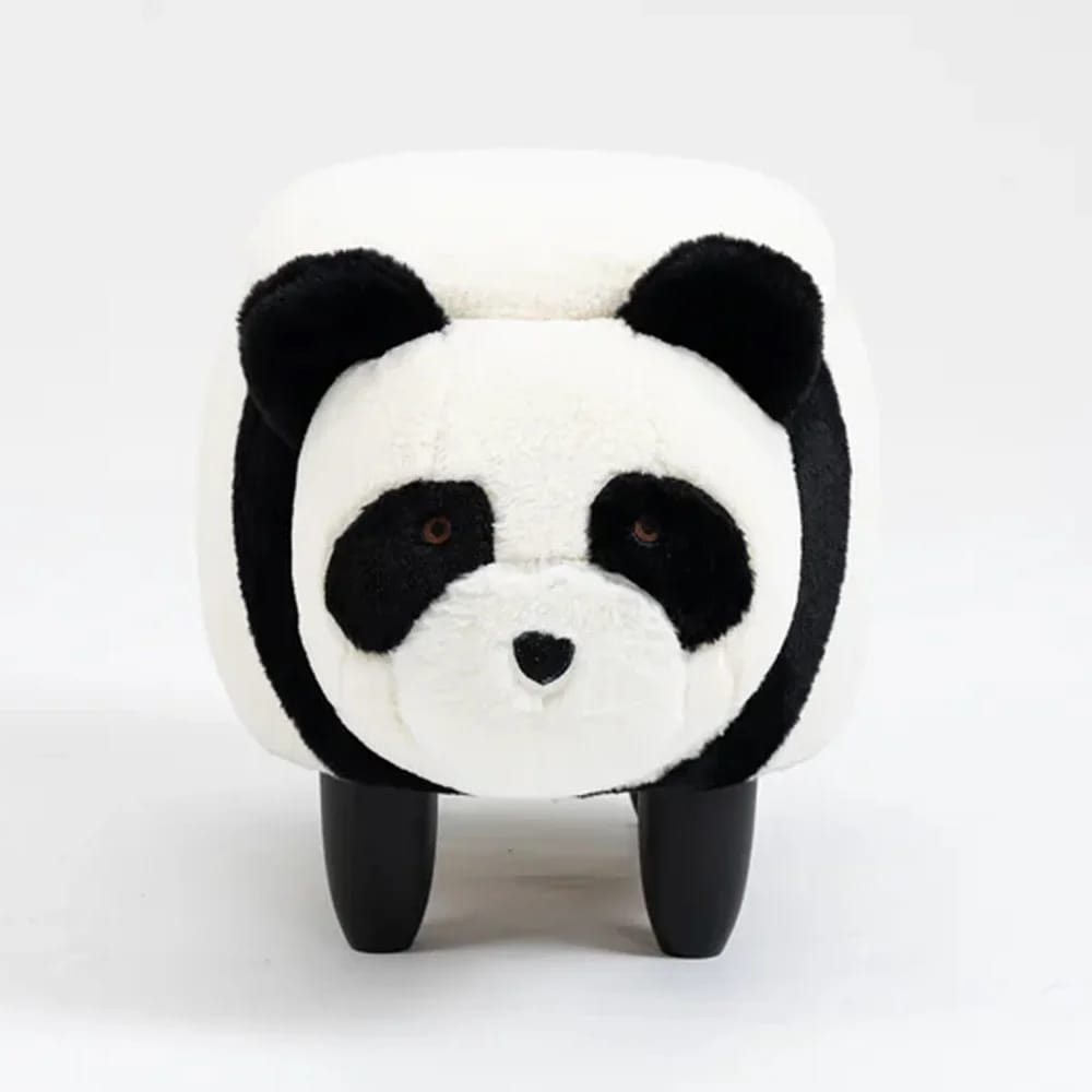 Home 2 Office Panda Upholstered Storage Kids Ottoman