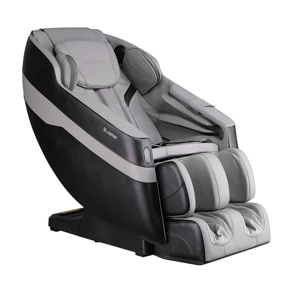 Lifesmart Deluxe 2D Massage Chair, Gray/Black