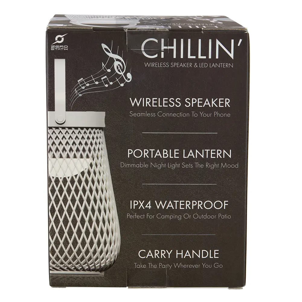 Chillin' Wireless Speaker & LED Lantern