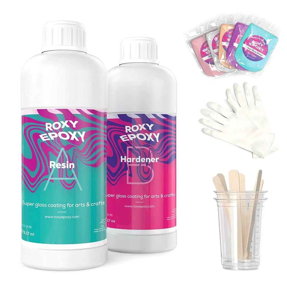 Roxy Epoxy Clear Epoxy Resin Kit, 32 oz