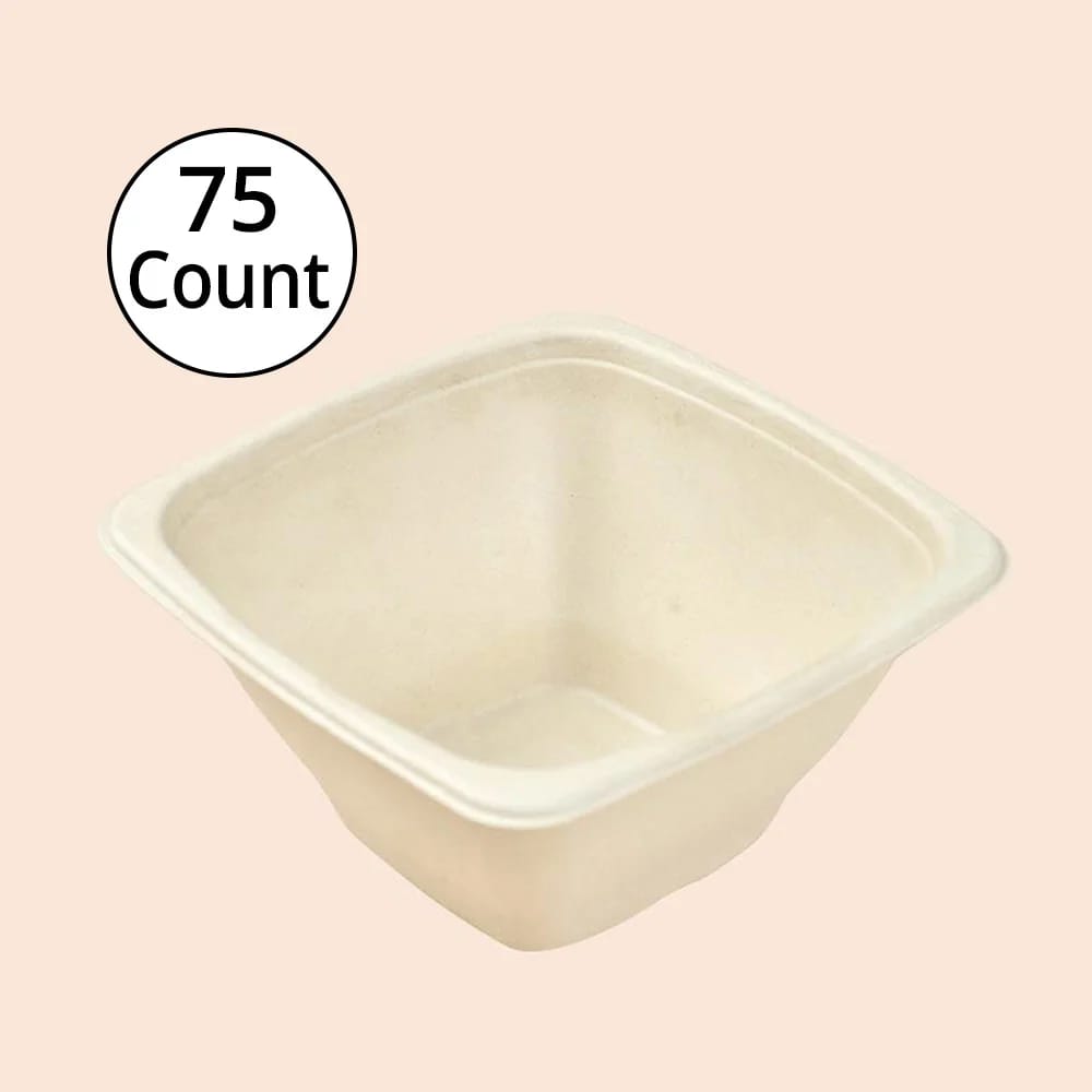 Ecoware Biodegradable 42 oz Bowl, 75 Count