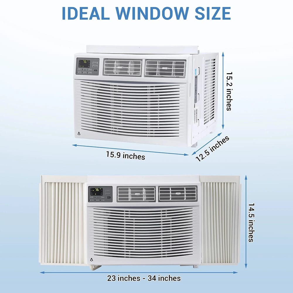 Cool-Living 12,000 BTU Window Air Conditioner, WIFI Enabled