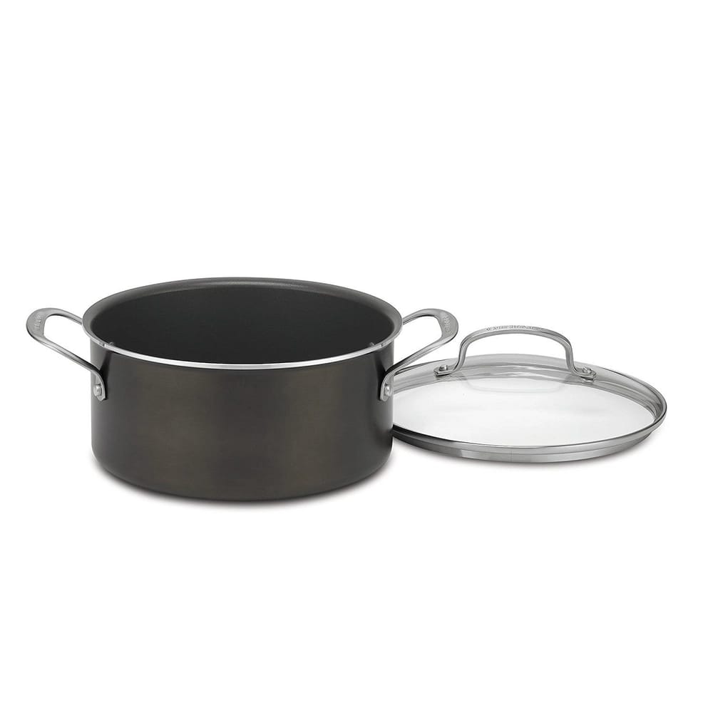 Cuisinart GreenChef Pro Ceramica Nonstick 14 Piece Cookware Set, Black