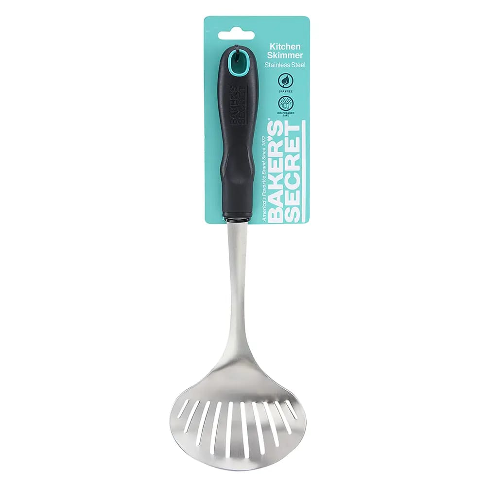 Baker's Secret Stainless Steel Kitchen Skimmer, 14.5