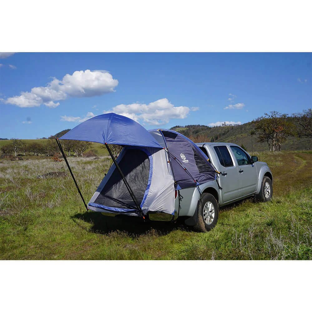 Coastrail Outdoor Pickup Truck Bed Tent with Rainfly, 5.5' Full Short Bed, Blue/Gray