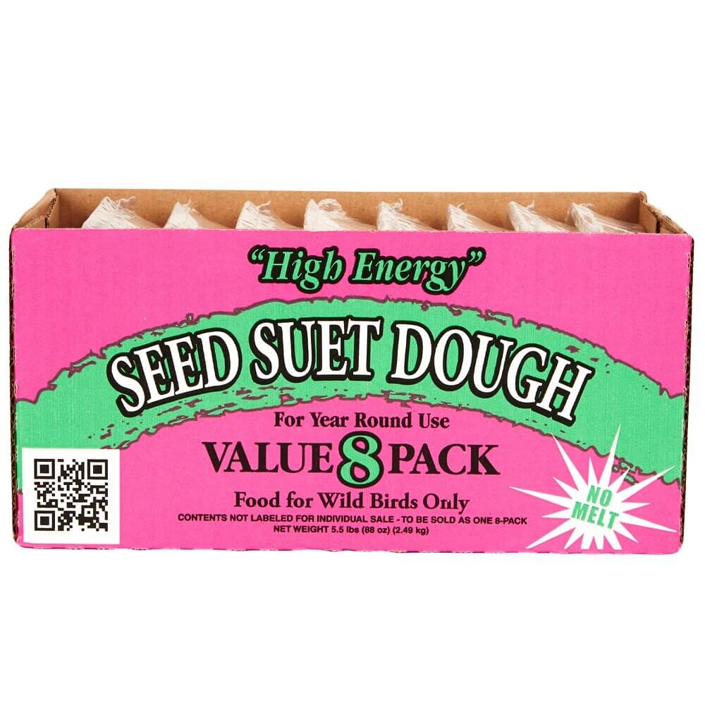 High Energy Seed Suet Dough Value Pack, 8 Count