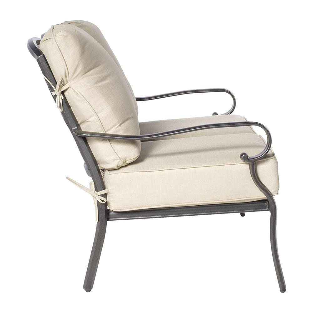 Alfresco Home Newbury 4 Piece Cast Aluminum Seating Set