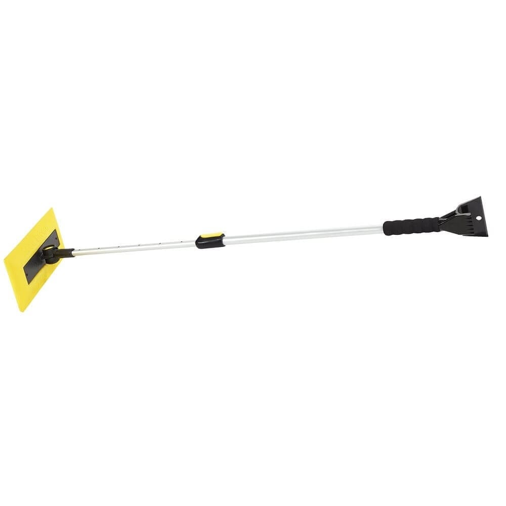 51" Telescoping Foam Head Snowbroom and Ice Scraper