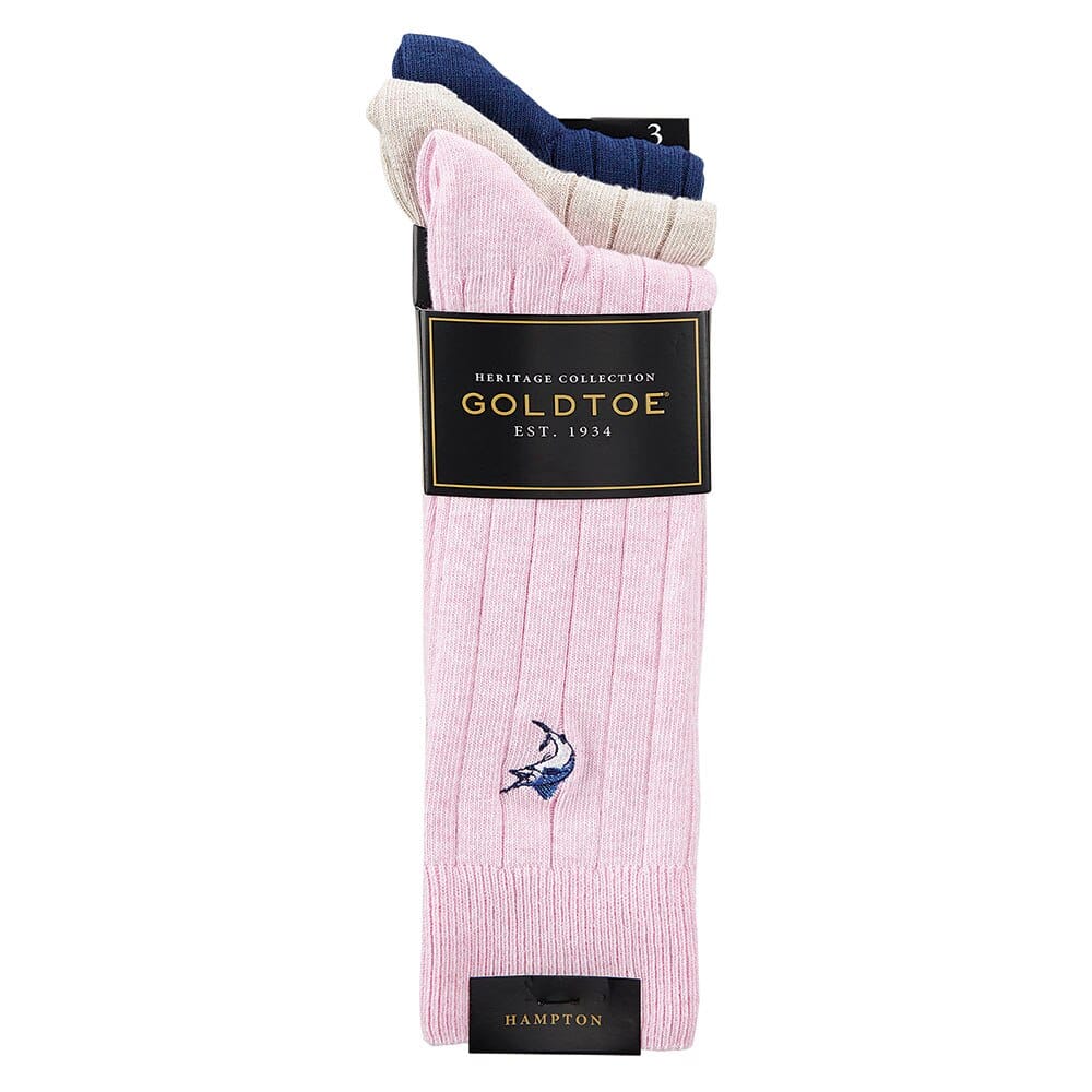 Gold Toe Men's Crew Socks, 3 Pack