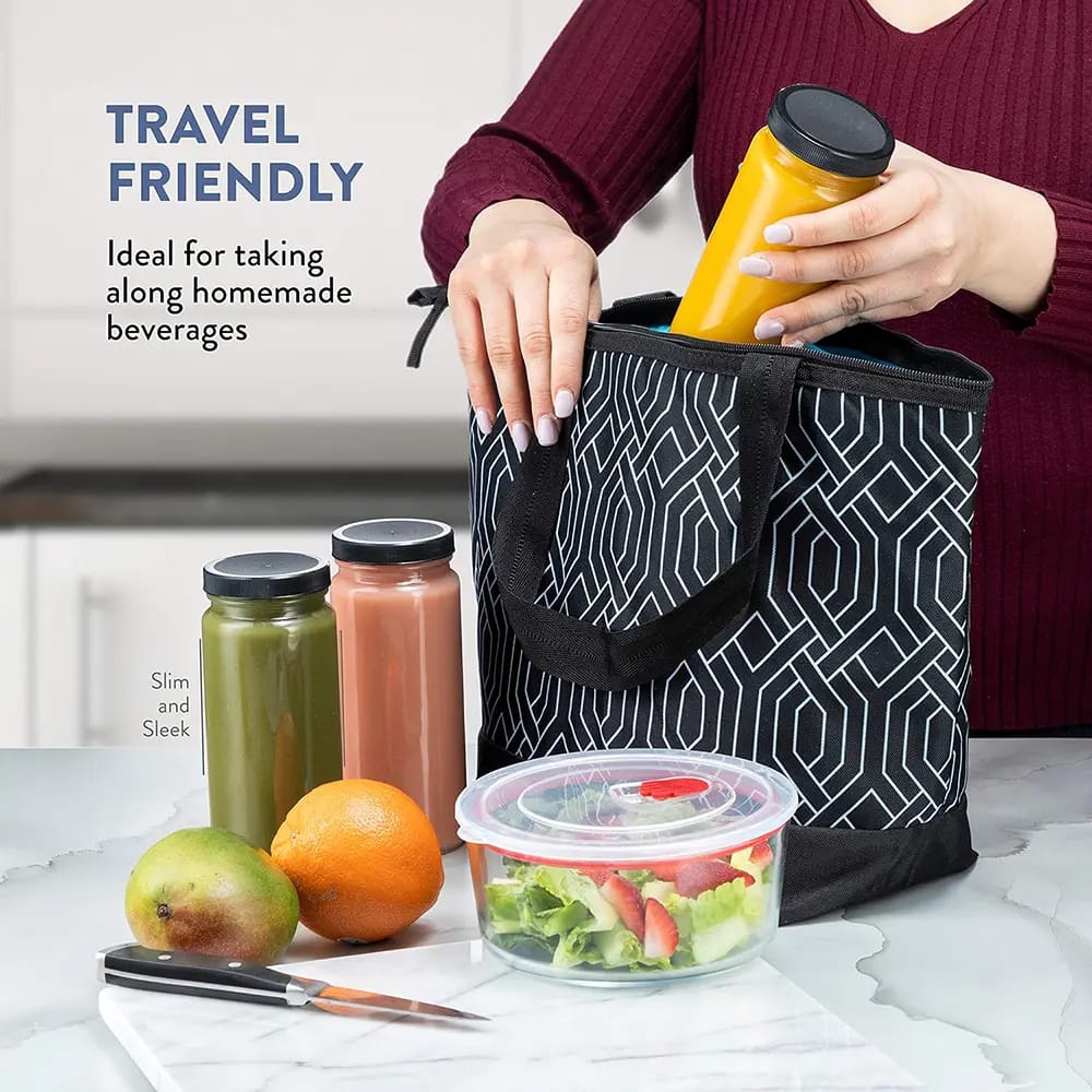 Travel Glass Drinking Bottles, 12-Pack