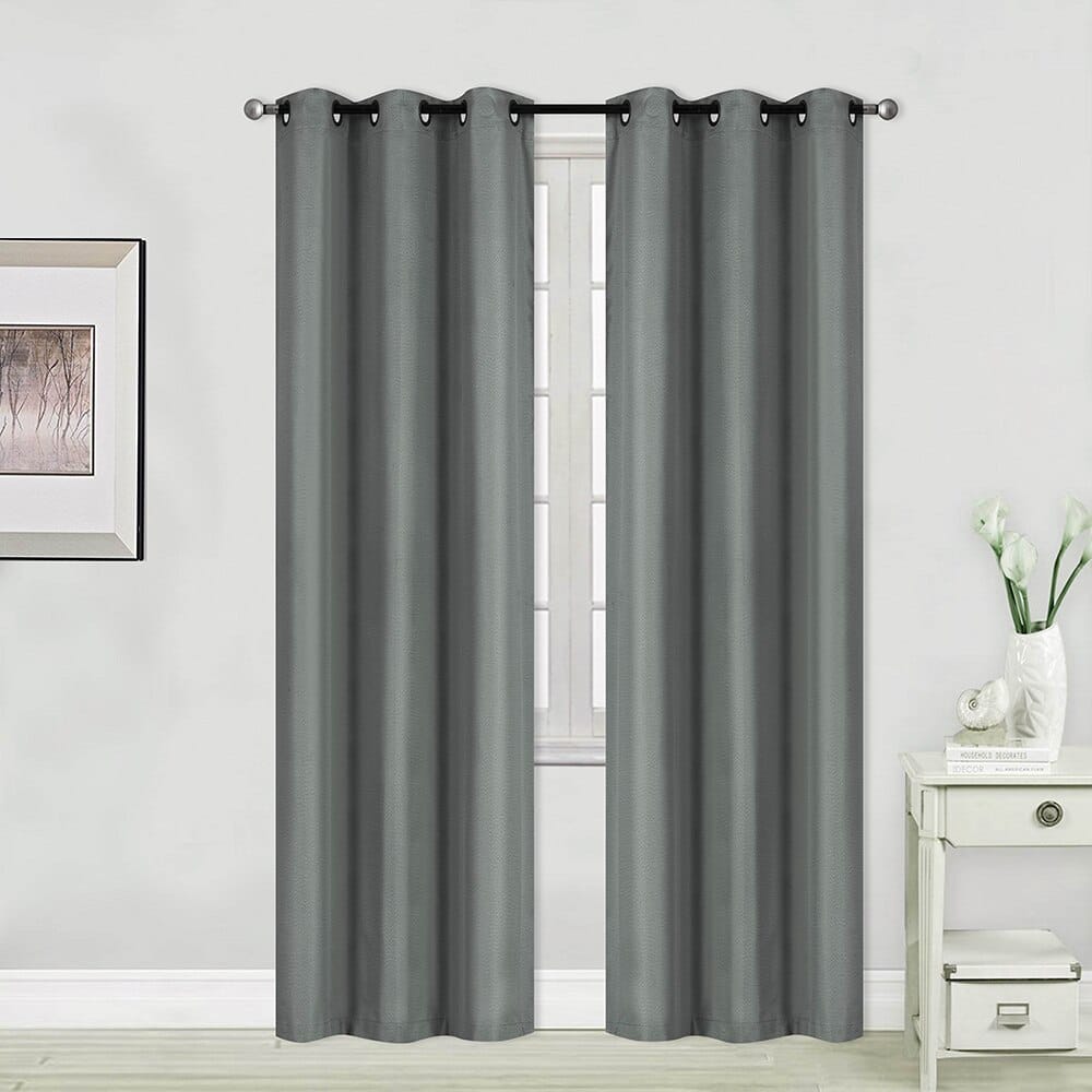 37" x 84" Energy Saving Foam Back Panel Curtains, 2 Count