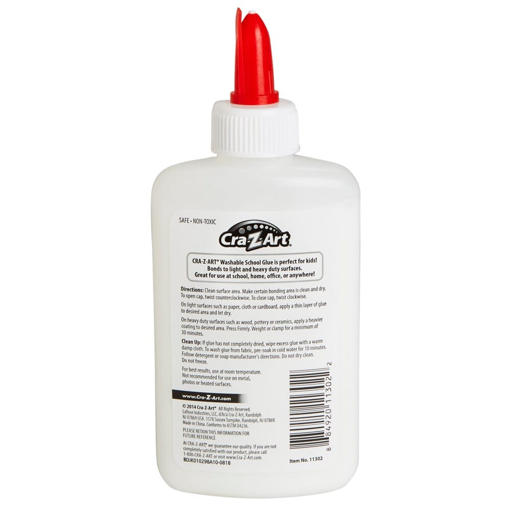 Cra-Z-Art Washable School Glue, 4 oz