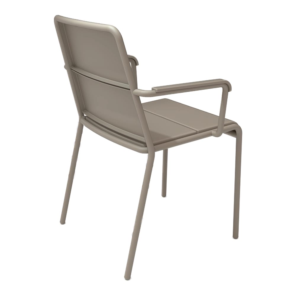Maiori Patio Arm Chair, Light Taupe