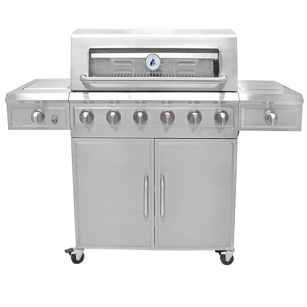 3 Embers 6-Burner Stainless Steel Gas Grill