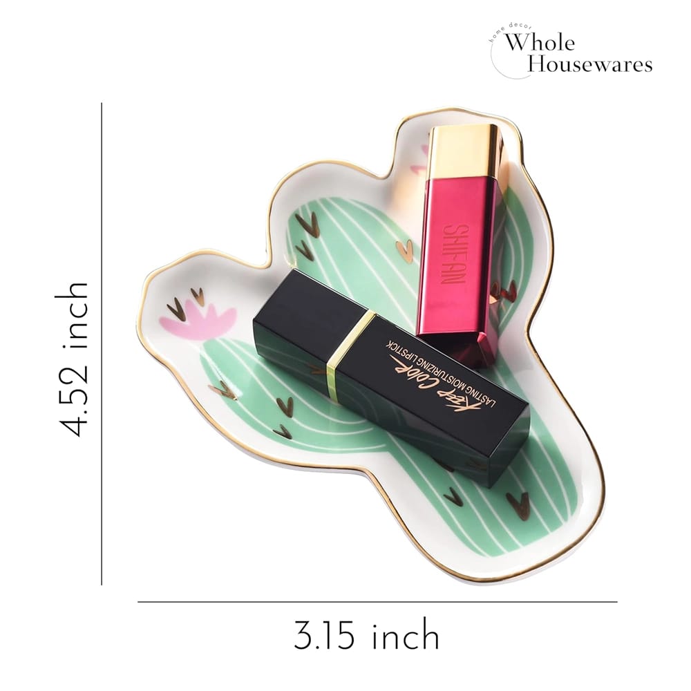 Whole Housewares Ceramic Jewelry Dishes, Set of 3