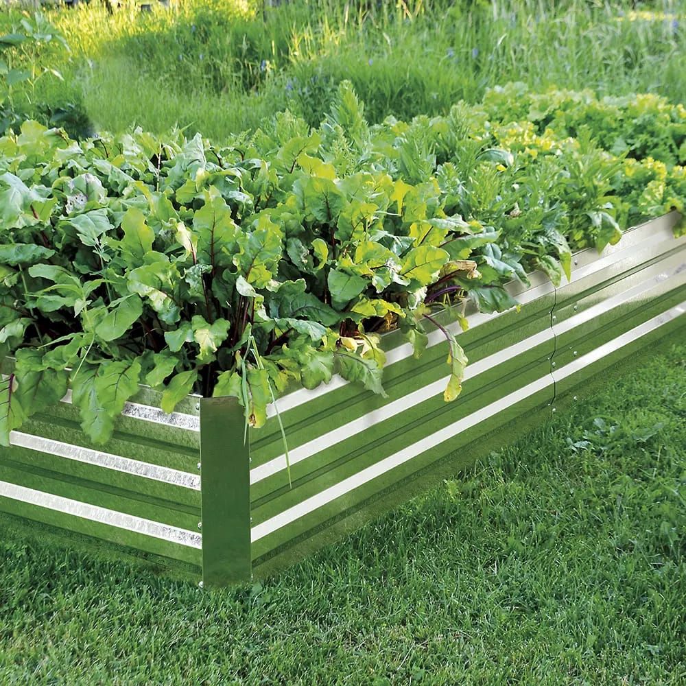 Galvanized Raised Garden Bed, 96" x 48" x 12"