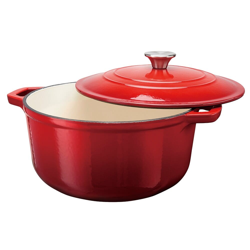 Klok Enameled Cast Iron 6 Qt Dutch Oven with Lid