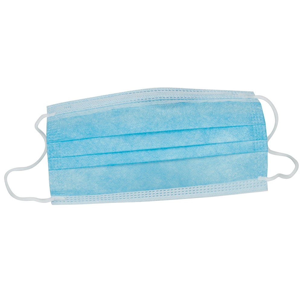 20 Pack Disposable Face Masks - 3-Ply With Earloop - General Use Mouth Cover