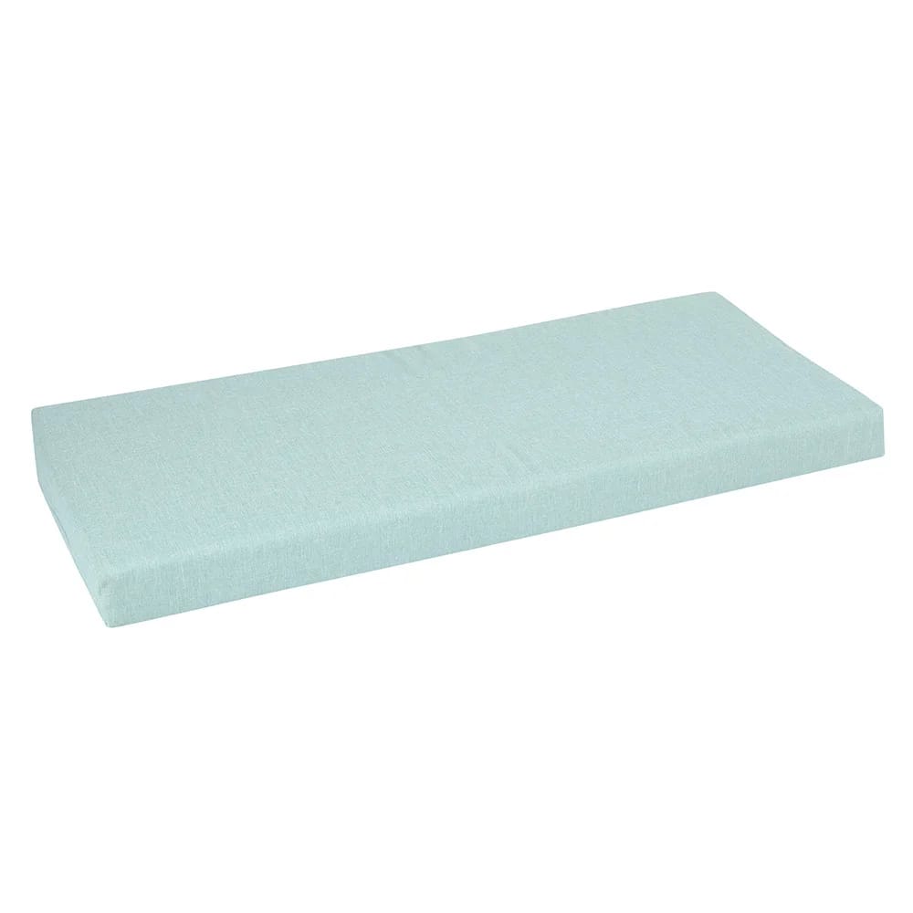 Outdoor Bench Cushion, Aqua