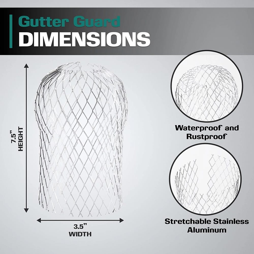 2WAYZ Gutter Guard, Set of 8