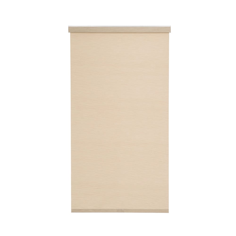 Cordless Textured Fabric Roller Shade, Sand, 39" x 66"