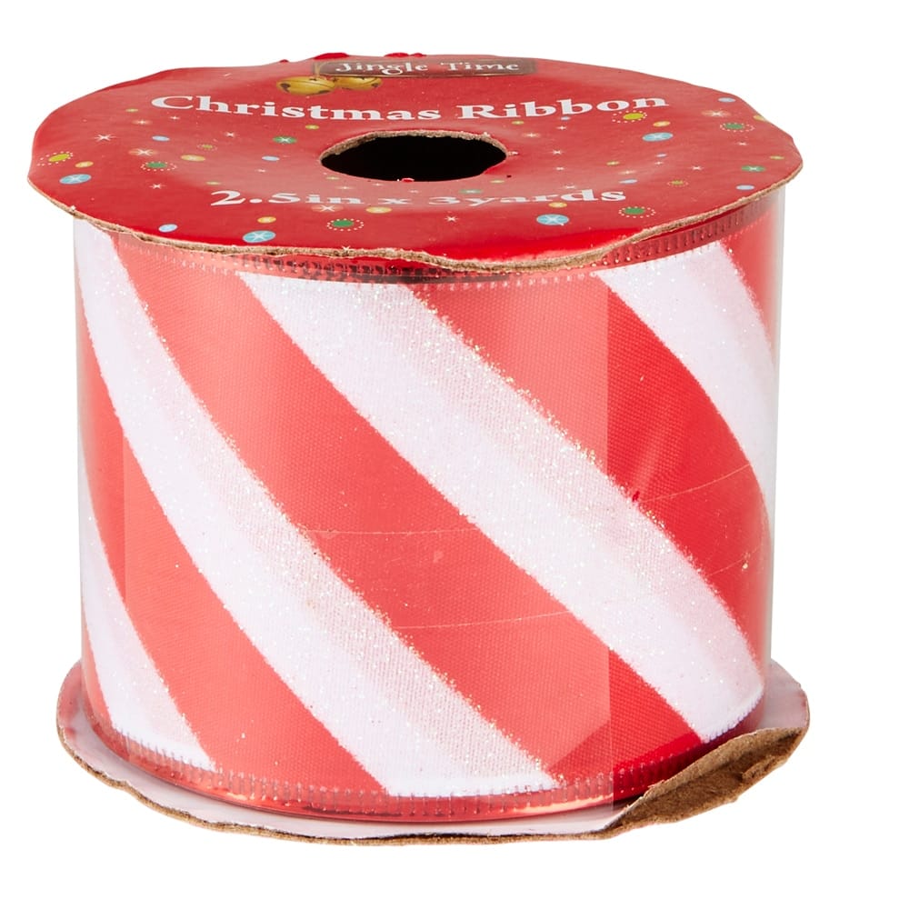 Jingle Time Assorted Christmas Ribbon, 3 yrds