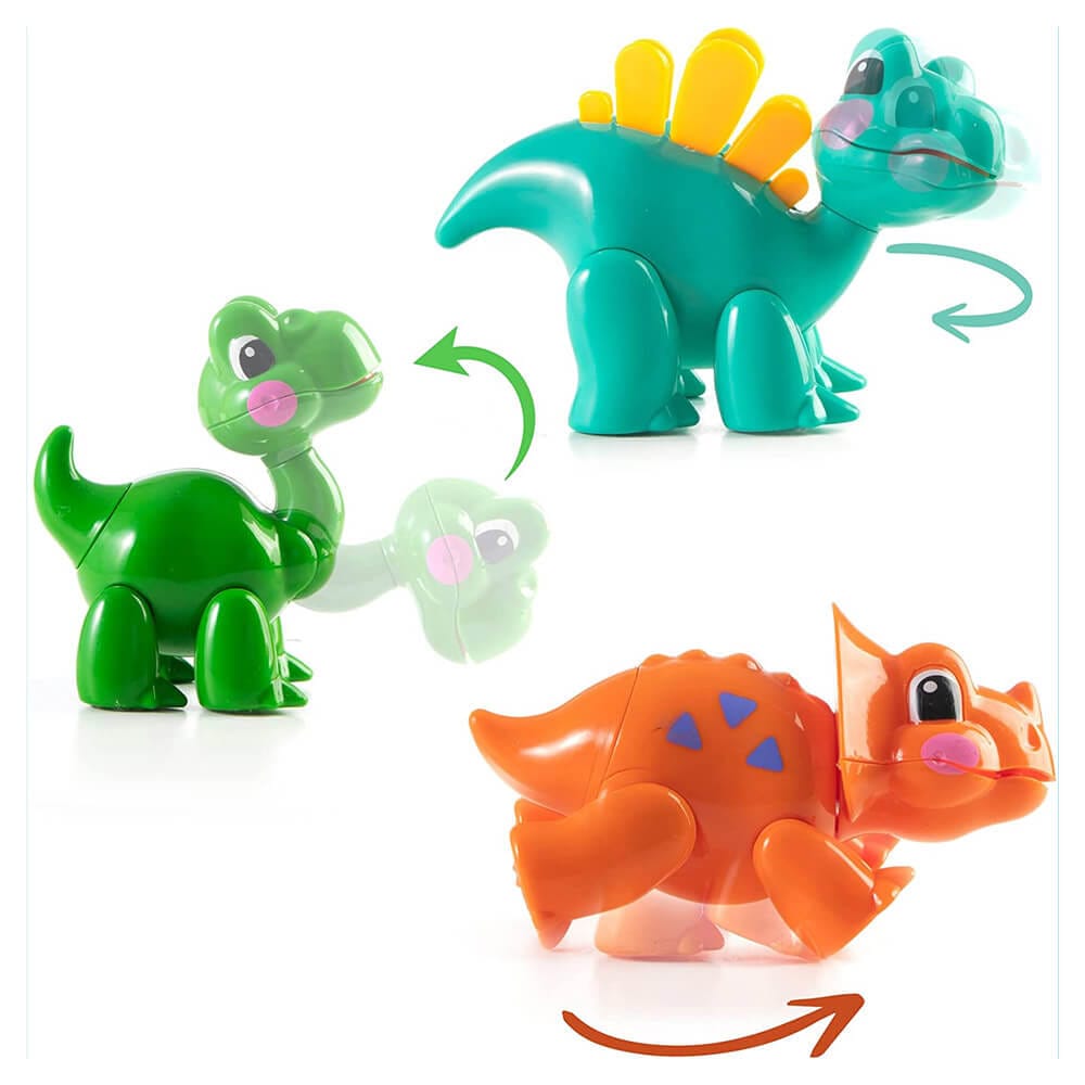 Prextex Flexible Cartoon Dinosaur Toys