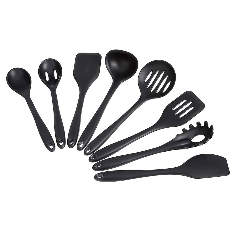 Nonstick Heat-Resistant Silicone 8-Piece Cooking Utensil Set