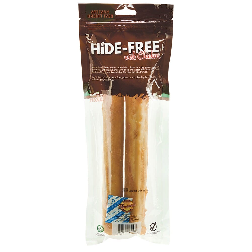 Hide-Free Retriever Rolls with Chicken Dog Chews, 2-count, 10"