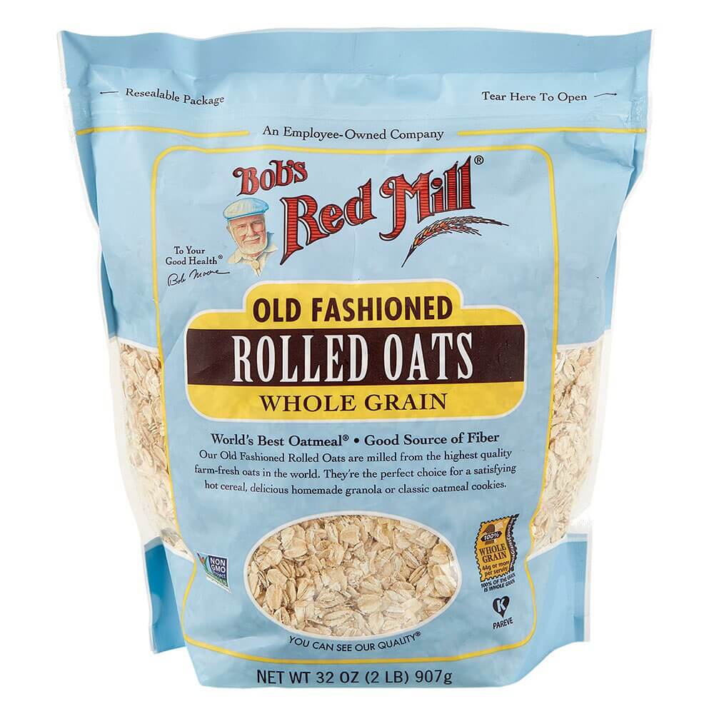 Bob's Red Mill Old Fashioned Whole Grain Rolled Oats, 32 oz