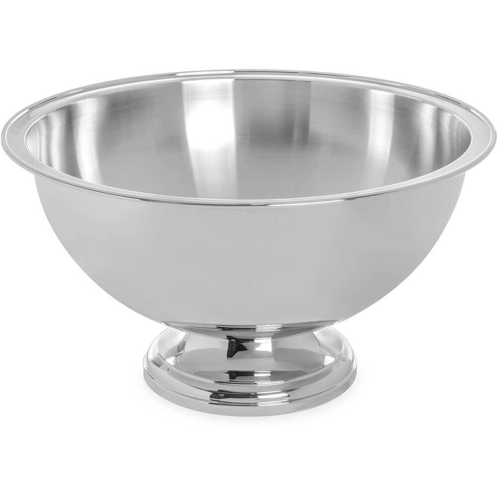 Carlisle Stainless Steel 16 qt Serving/Punch Bowl