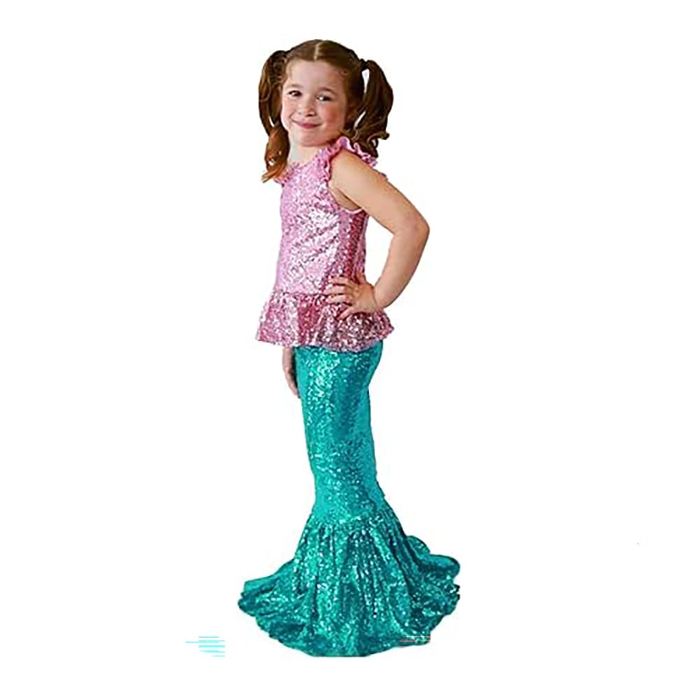 Butterfly Craze Little Girl's Mermaid Costume, Medium